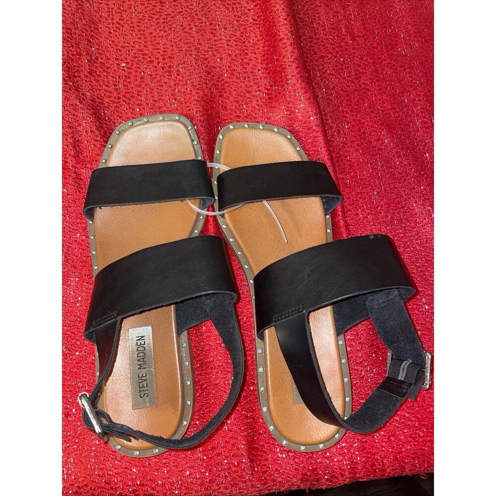 Steve Madden Women's Black sandals Size 9